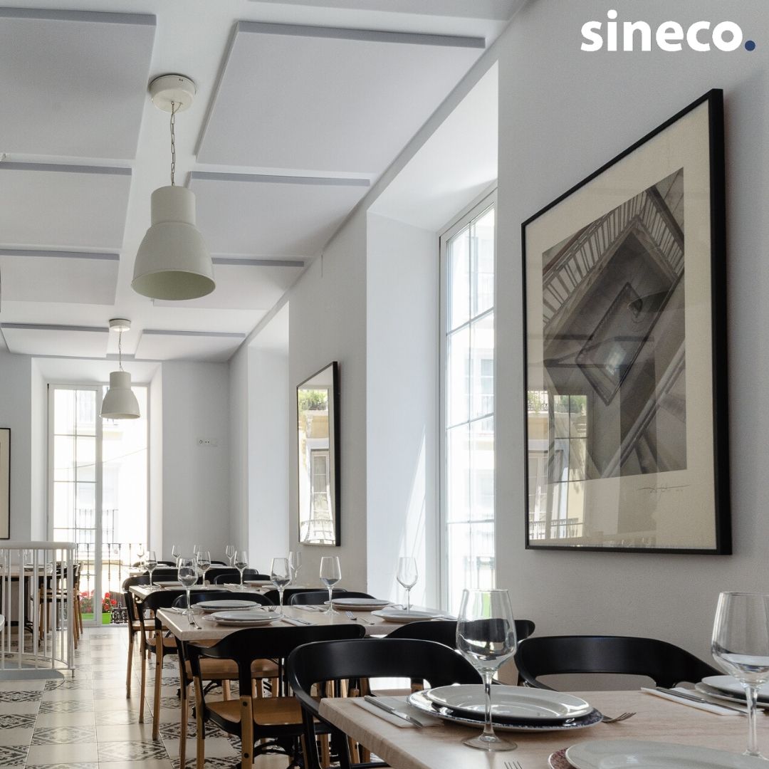 Paneles acusticos restaurantes